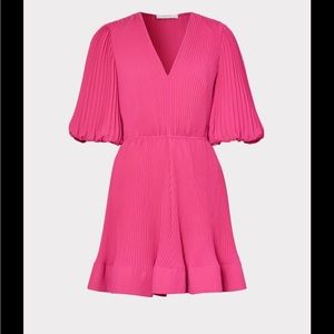 MILLY Elle Pleated Dress - NWT